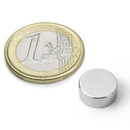 Disc magnet Ø 12 mm, height 5 mm
