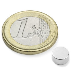 Disc magnet Ø 6 mm, height 3 mm