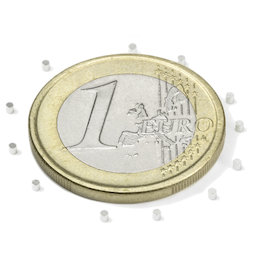 Disc magnet Ø 1 mm, height 1 mm