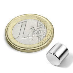 Disc magnet Ø 8 mm, height 8 mm