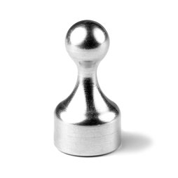 M-20, Boss Magnet small, exclusive office magnet neodymium, 30 mm high, made of aluminium