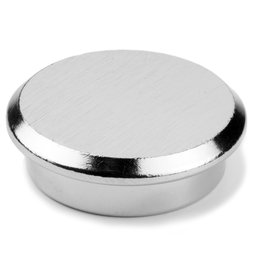 PBM-30, Steel 30, office magnet neodymium made of steel, Ø 30 mm